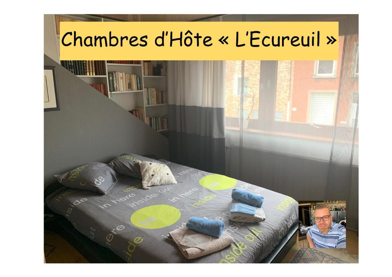 Chambres D'Hote "L Ecureuil" Proche De Mons, Pairi Daiza, A Cote De Spark'Oh Frameries Exterior photo